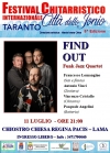 ESTATE TARANTINA/ Al Festival chitarristico Città dello Ionio il Find Out Quartet