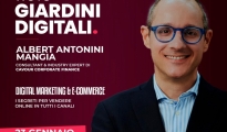 IN AGENDA- TARANTO/ Digital Marketing & Ecommerce: Albert Antonini Mangia protagonista della Masterclass di Giardini Digitali